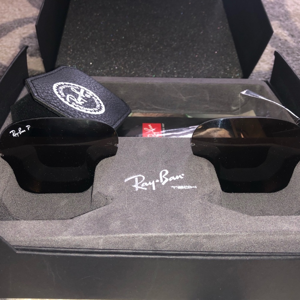 RAY BAN TECH GLASS LENSES FOR THE AVIATOR.